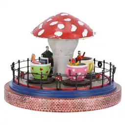 Van Cranenbroek Kerstdorp draaiende kopjes 26x20cm aanbieding