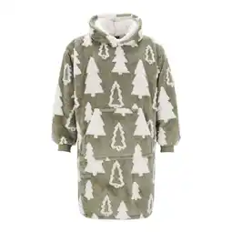 Van Cranenbroek Hoodie trees groen aanbieding