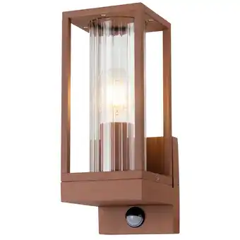Van Cranenbroek Wandlamp Dogato bruin + sensor aanbieding