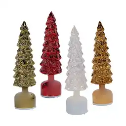 Van Cranenbroek Glazen kerstboom LED 36cm aanbieding