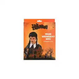 Van Cranenbroek Pruik Wednesday kids aanbieding