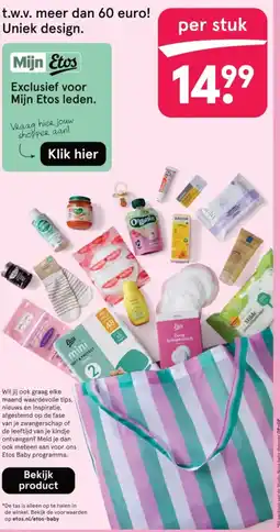 Etos Exclusief voor Mijn Etos leden aanbieding