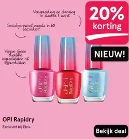 Etos OPI Rapidry aanbieding