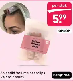 Etos Splendid Volume haarclips Velcro aanbieding