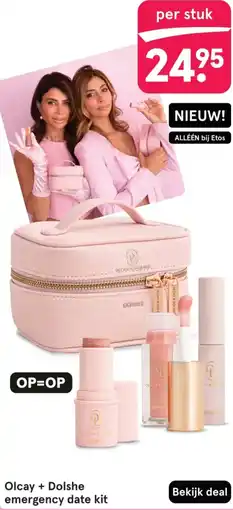 Etos Olcay + Dolshe emergency date kit aanbieding