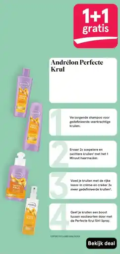 Etos Andrélon Perfecte Krul aanbieding