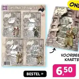Boekenvoordeel Christmas Village 01 kaartenpakket aanbieding