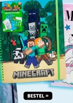 Boekenvoordeel Minecraft Super Activity Album aanbieding