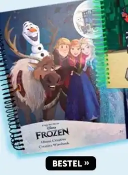 Boekenvoordeel Frozen super style album aanbieding