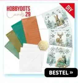 Boekenvoordeel Hobbydots Cards 29 - Berries beauties - Emerald christmas animals aanbieding