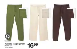 Zeeman #BasicZ joggingbroek aanbieding