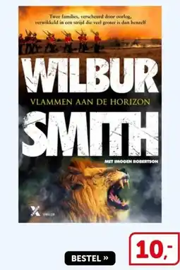 Boekenvoordeel WILBUR VLAMMEN AAN DE HORIZON SMITH aanbieding