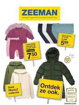 Zeeman Onze #BasicZ collectie aanbieding