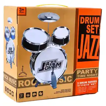 Top1Toys Drumstel met stoel rock music aanbieding