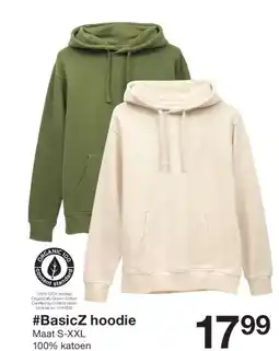Zeeman #BasicZ hoodie aanbieding
