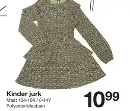 Zeeman Kinder jurk aanbieding