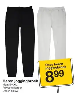 Zeeman Heren joggingbroek aanbieding