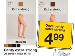 Zeeman Panty extra strong aanbieding