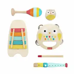 Top1Toys Fisher Price Hout Musical Gift Set aanbieding