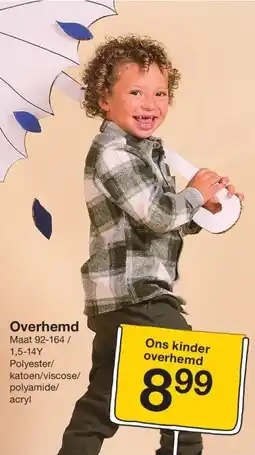 Zeeman Overhemd aanbieding