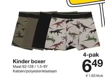 Zeeman Kinder boxer aanbieding