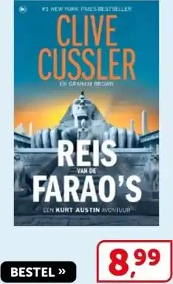 Boekenvoordeel CLIVE CUSSLER REIS FARAO'S aanbieding