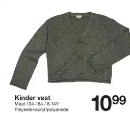 Zeeman Kinder vest aanbieding