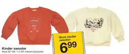 Zeeman Kinder sweater aanbieding