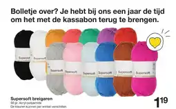 Zeeman Supersoft breigaren aanbieding
