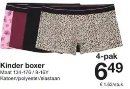 Zeeman Kinder boxer aanbieding