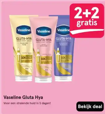 Etos Vaseline Gluta Hya aanbieding