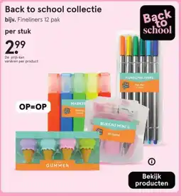 Etos Back to school collectie aanbieding