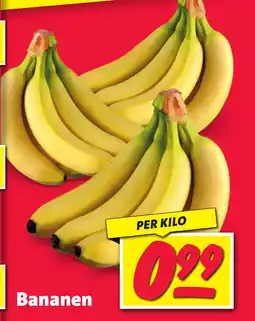 Nettorama Bananen aanbieding