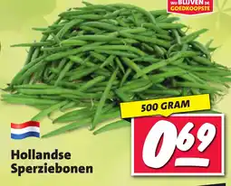 Nettorama Hollandse Sperziebonen aanbieding