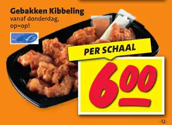 Nettorama Gebakken Kibbeling aanbieding