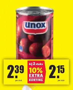 Nettorama Unox aanbieding