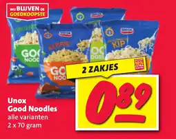 Nettorama Unox Good Noodles aanbieding