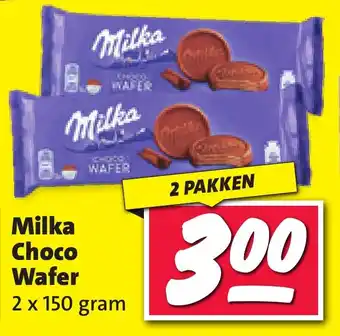 Nettorama Milka Choco Wafer aanbieding