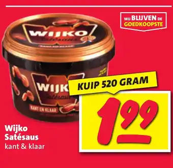 Nettorama Wijko Satésaus aanbieding