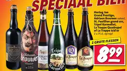Nettorama Hertog Jan Grand Prestige, Adriaen Brouwer oaked, St. Feuillien grand cru, Tripel Karmeliet aanbieding