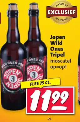 Nettorama Jopen Wild Ones Tripel aanbieding