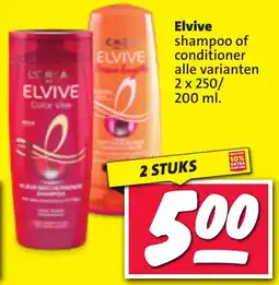 Nettorama Elvive shampoo of conditioner aanbieding
