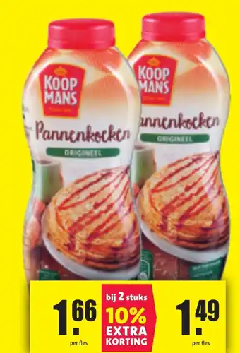 Nettorama Koop mans pannenkocken aanbieding