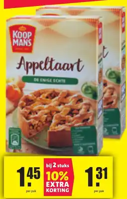 Nettorama Koop mans appeltaart de enige echte aanbieding