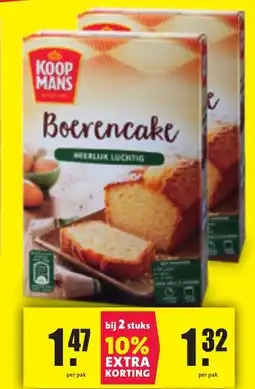Nettorama Koop mans boerencake weerluk luchtig aanbieding