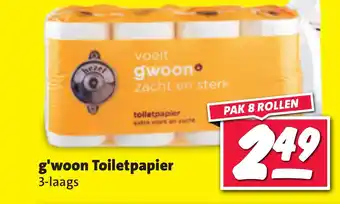 Nettorama G'woon Toiletpapier aanbieding