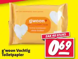 Nettorama G'woon Vochtig Toiletpapier aanbieding