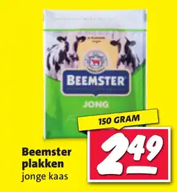 Nettorama Beemster plakken jonge kaas aanbieding