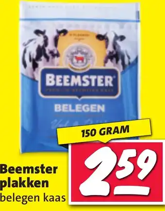 Nettorama Beemster plakken belegen kaas aanbieding