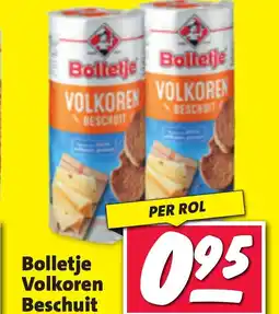 Nettorama Bolletje Volkoren Beschuit aanbieding